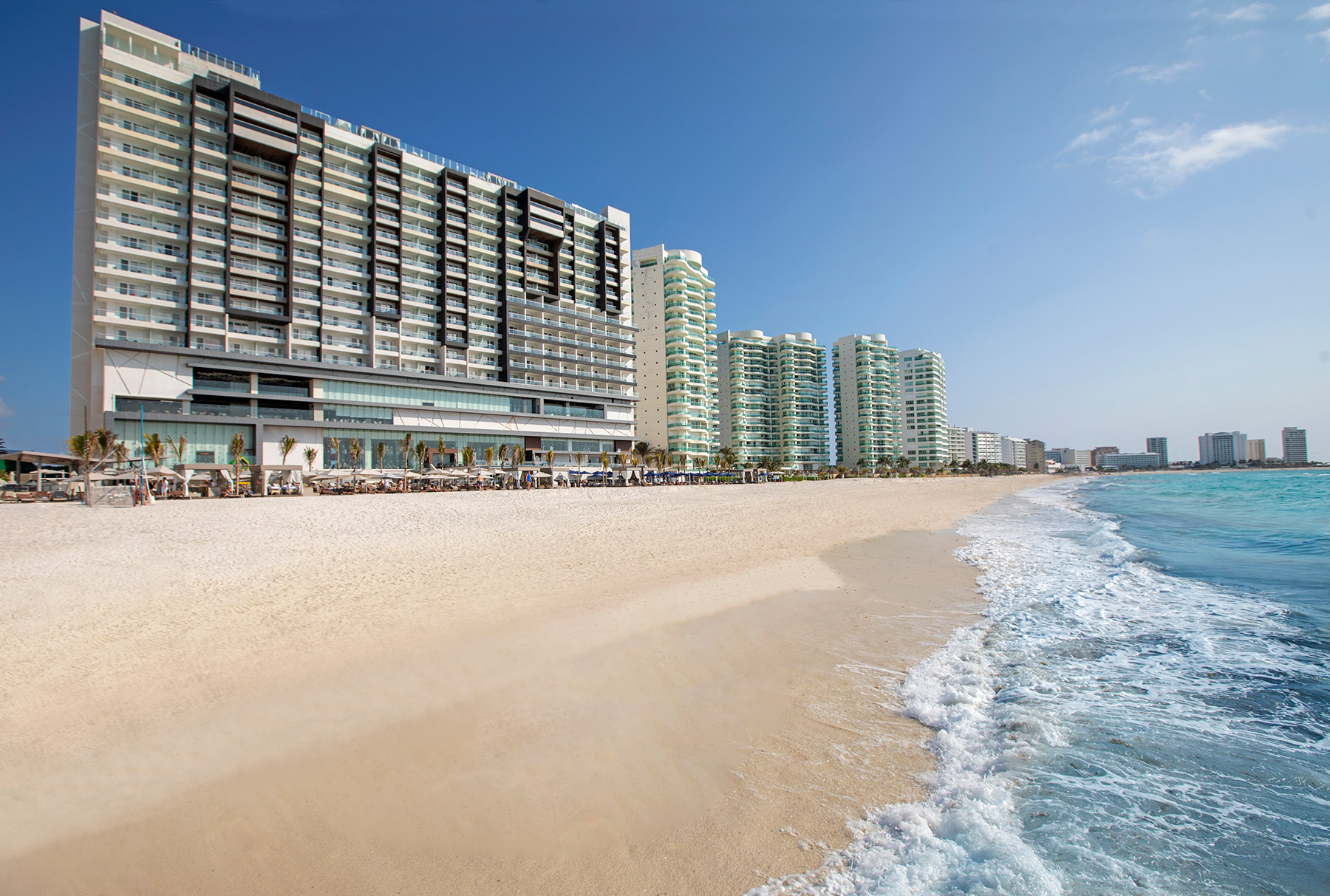 Royalton CHIC Cancun adults-only all-inclusive resort with rooftop pool and nightlife scene in Cancun Hotel Zone.